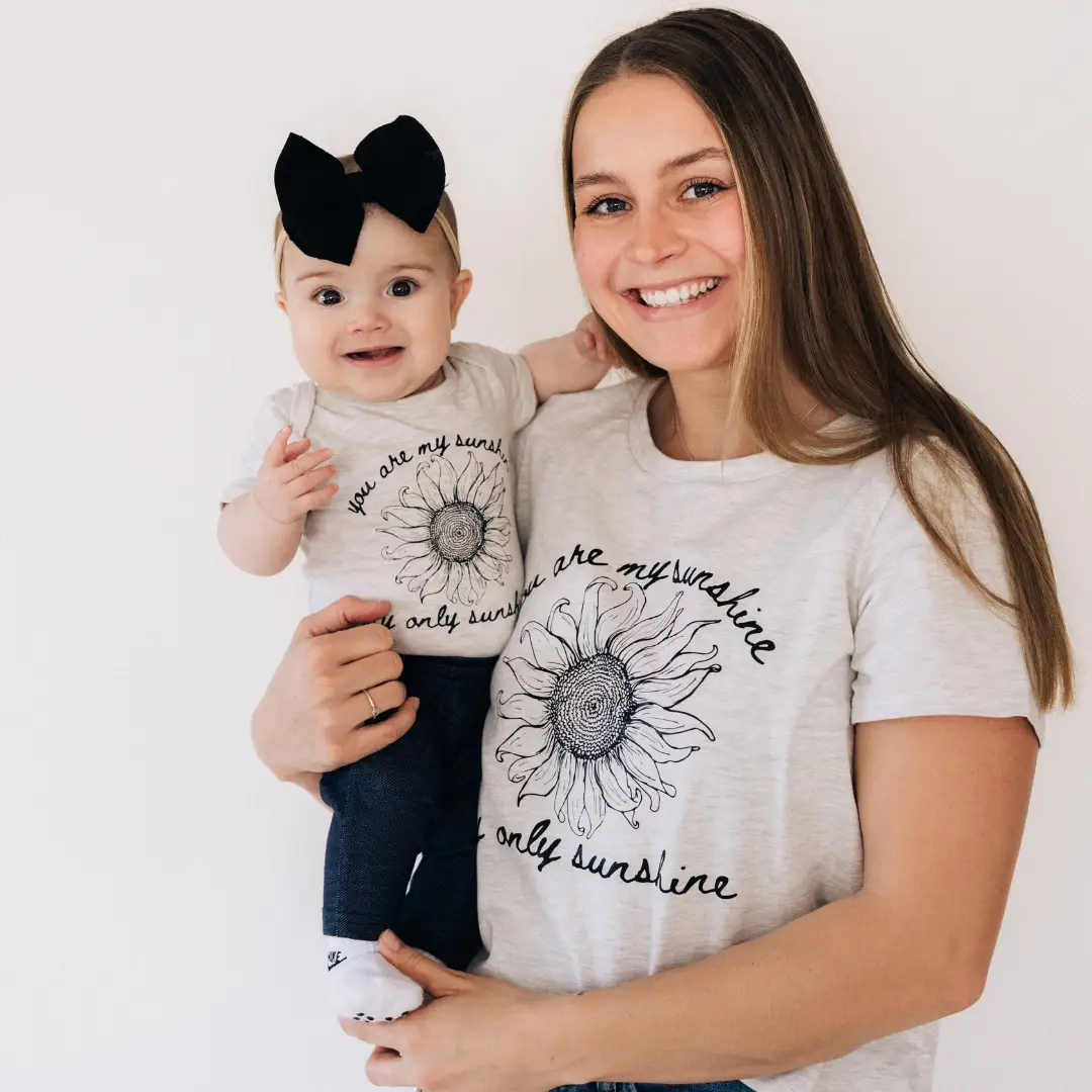 HAHA MAMA Clothing HAHA MAMA Clothing - You Are My Sunshine, My Only Sunshine- Mommy - T-Shirts