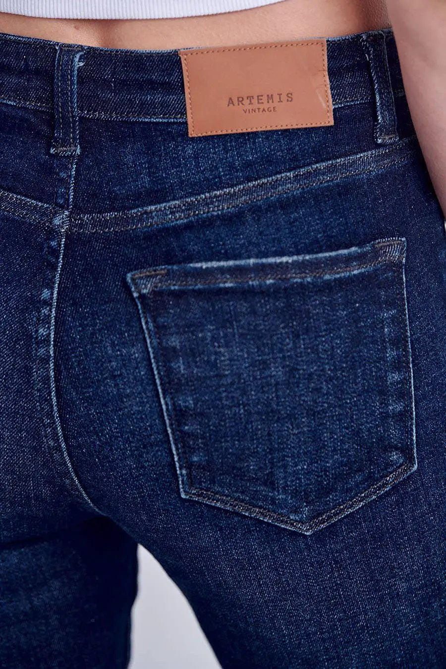 ARTEMIS VINTAGE Artemis Vintage High Rise Full Length Perfect Skinny Jeans - Jeans