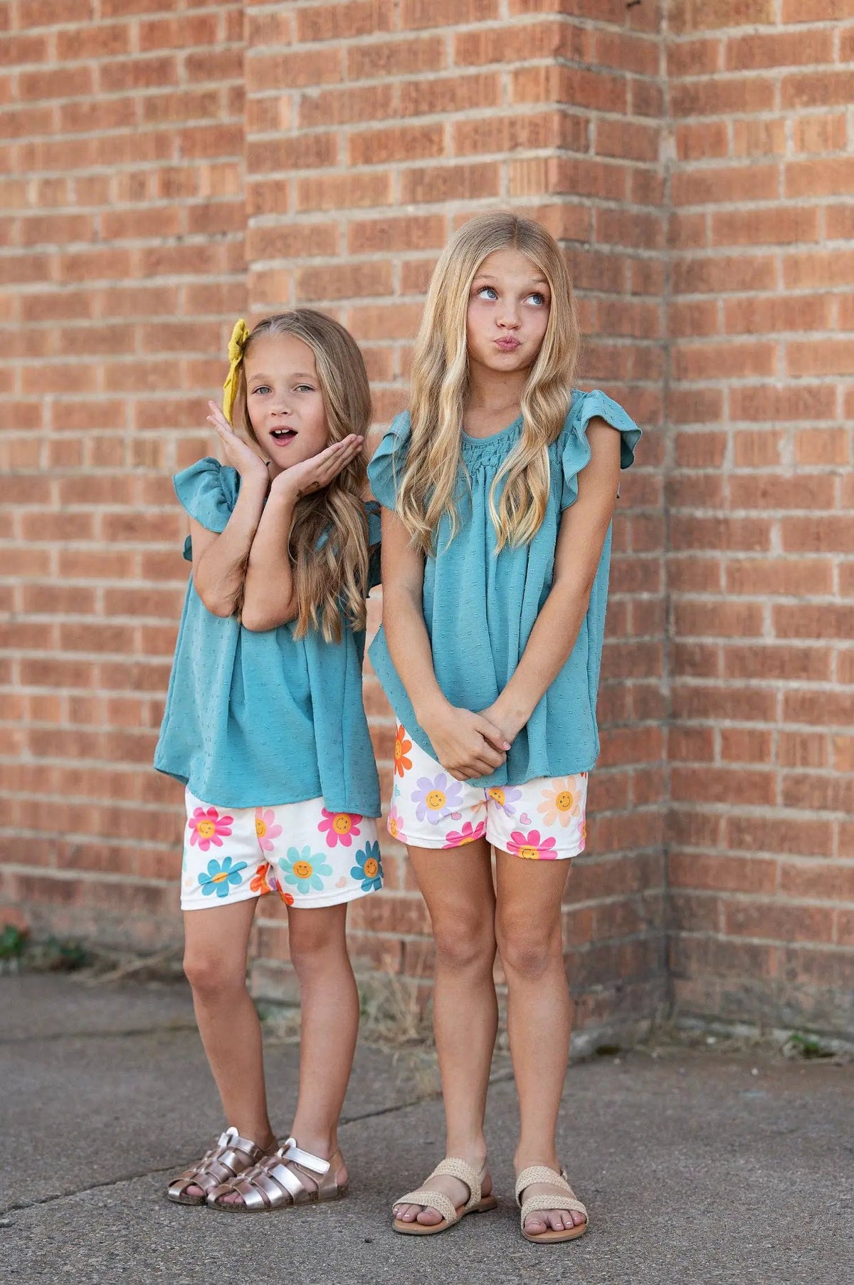 Adorable Sweetness The Retro Flower Power Cutie Set - Outfit Sets