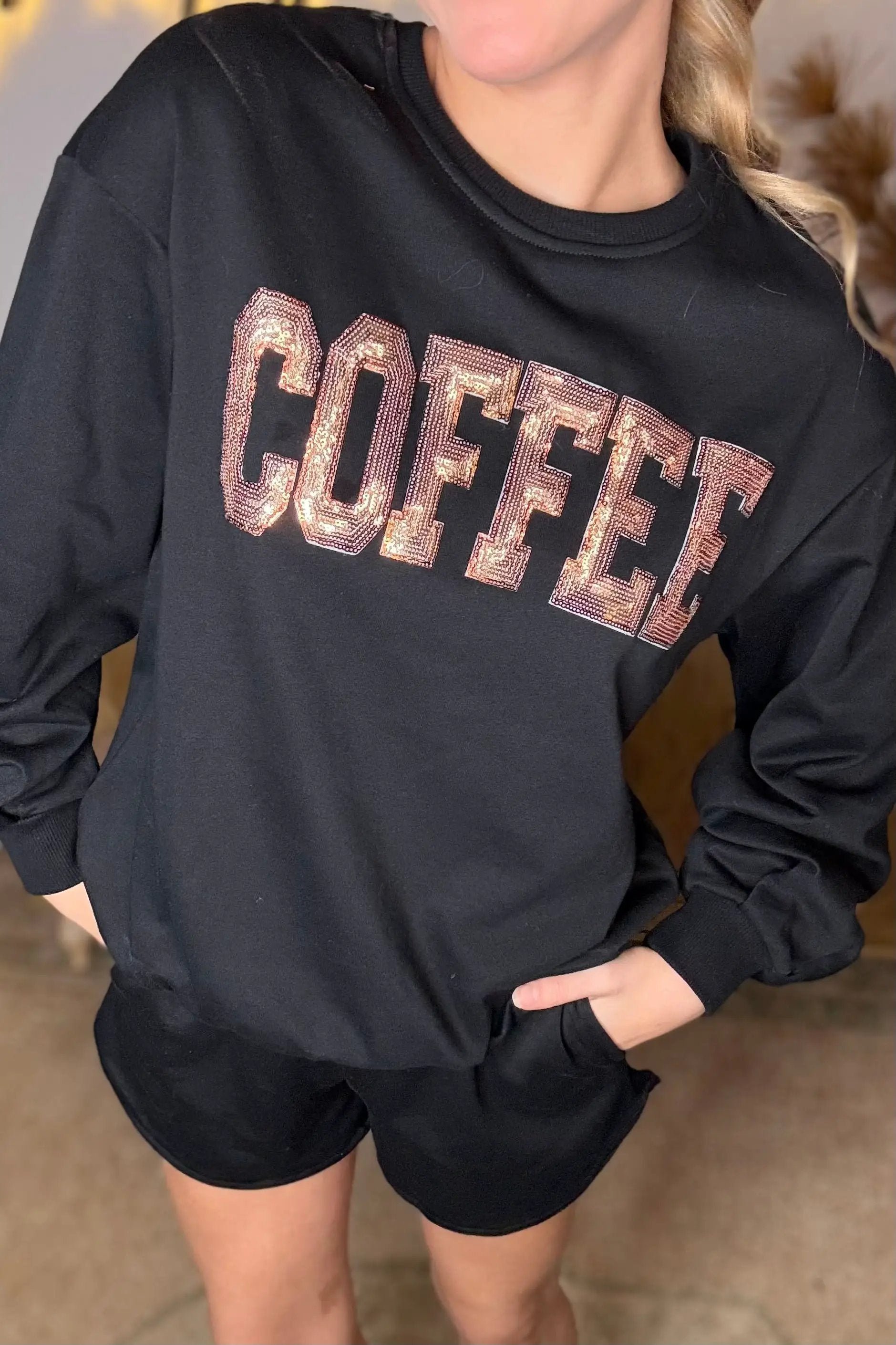 Grateful Threads Boutique Coffee Short Set - Outfit Sets Coffee Short Set