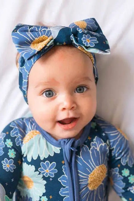 Jammie Session formerly Big Dreams Little Jammies Bluepsie Daisy Romper - Baby One-Pieces