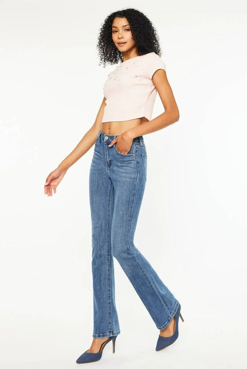 KanCan KanCan Ami High Rise Medium Wash Denim Bootcut Jeans - Jeans KanCan Ami High Rise Medium Wash Bootcut Denim Jeans