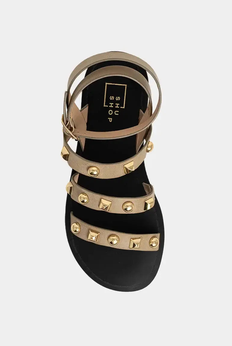 Shu Shop Shu Shop DAPHNE: Taupe - Sandals