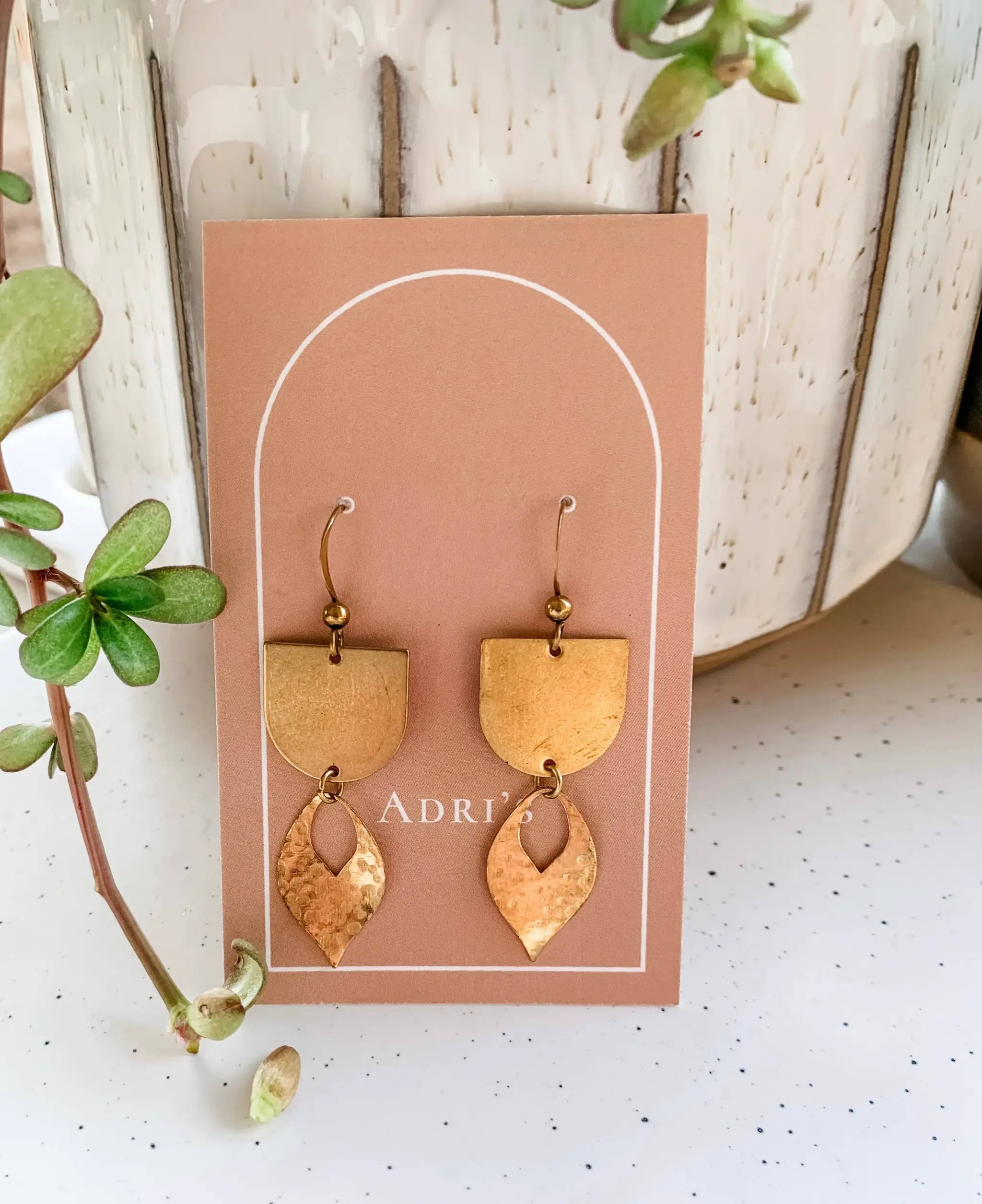 Adri’s The Golden Mesa Earrings - Earrings earrings