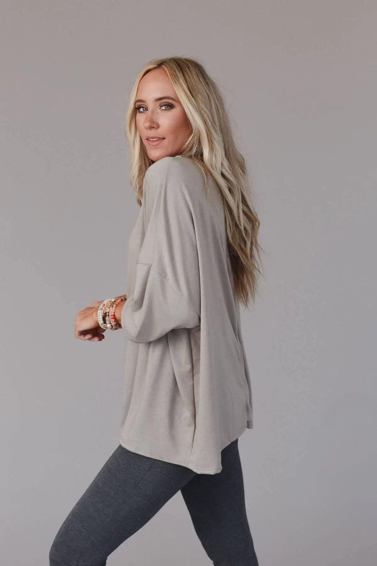 Three Bird Nest Three Bird Nest - Cozy Cool Oversized Tee - Coco: - T-Shirts