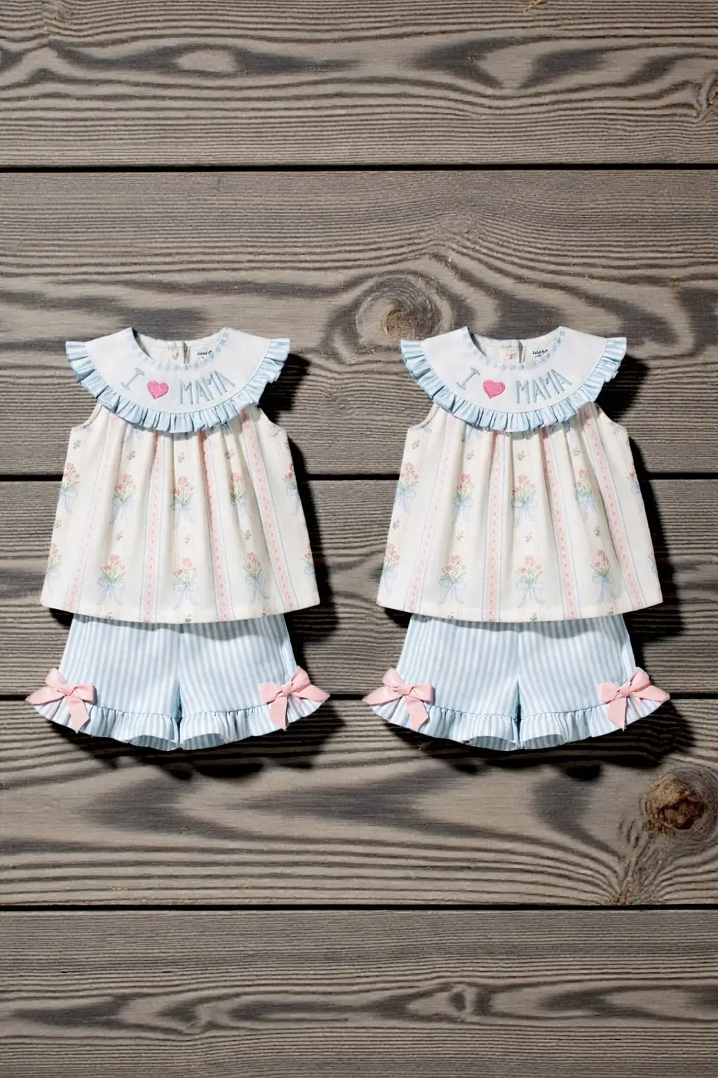 Honeydew The Tulip Time Mama’s Little Garden Smocked Bloomer Set - MINI - Baby & Toddler Outfits