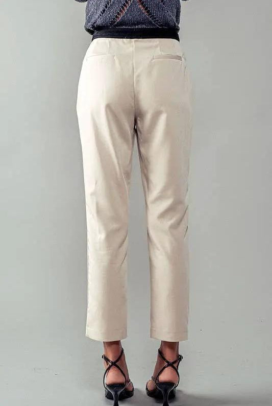Urban Daizy Metro Chic Cropped Trousers - Trousers