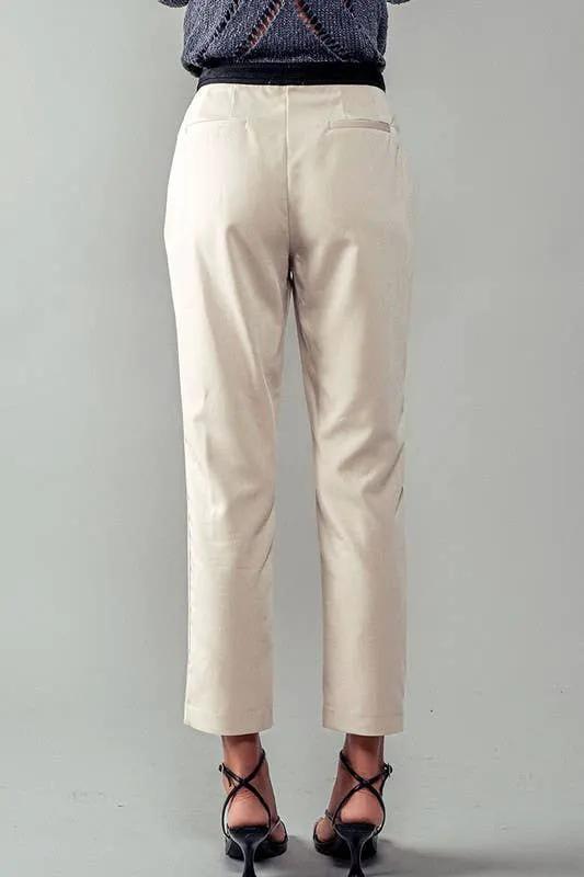 Urban Daizy Metro Chic Cropped Trousers - Trousers