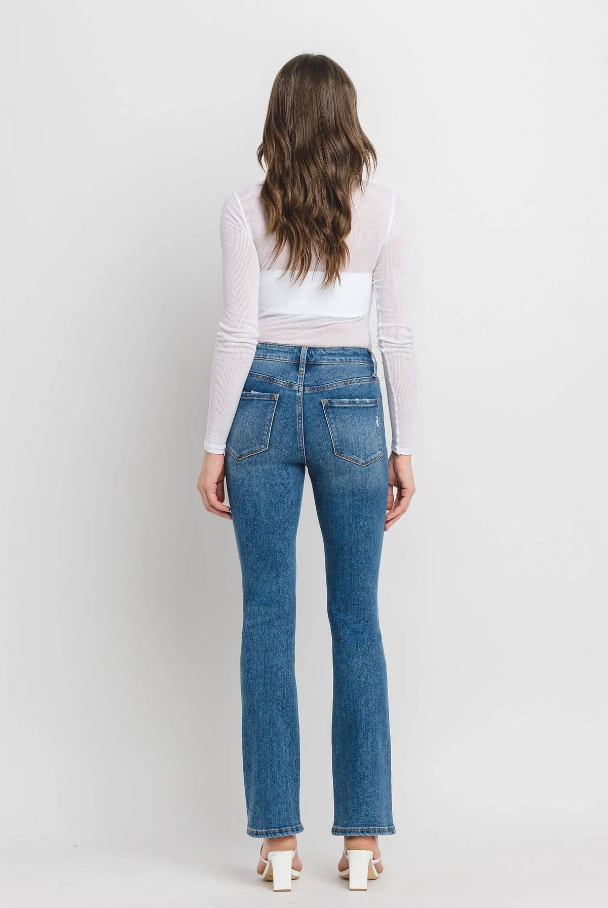 VERVET by FLYING MONKEY VERVET High Rise Bootcut Jeans - Jeans