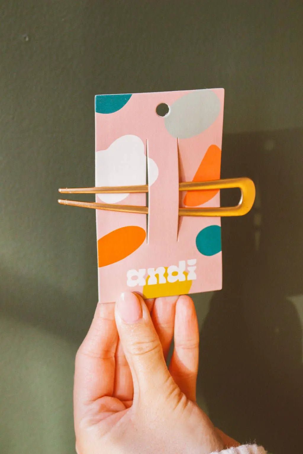 Shop ANDi Delicate Gold U-Shape Pin - Hair Pins, Claws & Clips