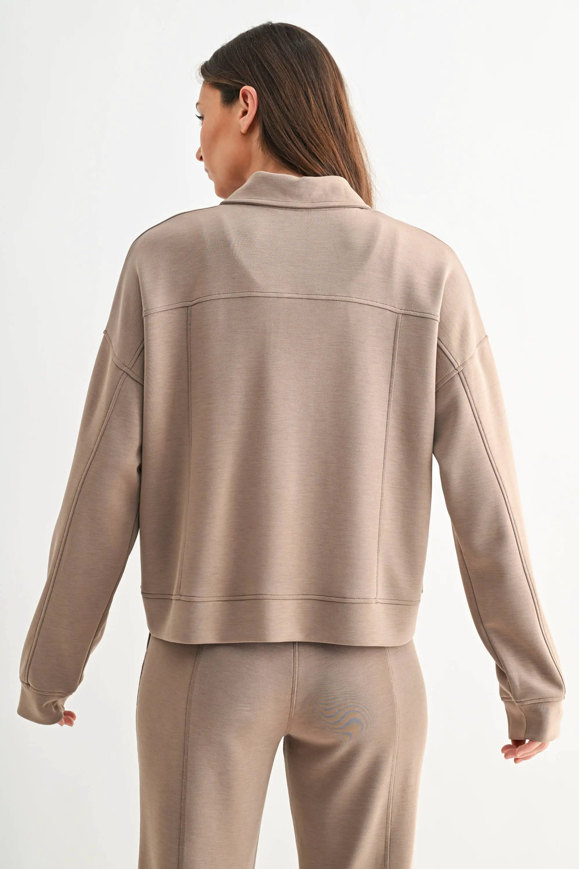 Mono B Mono B - Laguna Flow Zip-Up Utility Jacket - Jackets Mono B - Laguna Flow Zp-Up Utility Jacket