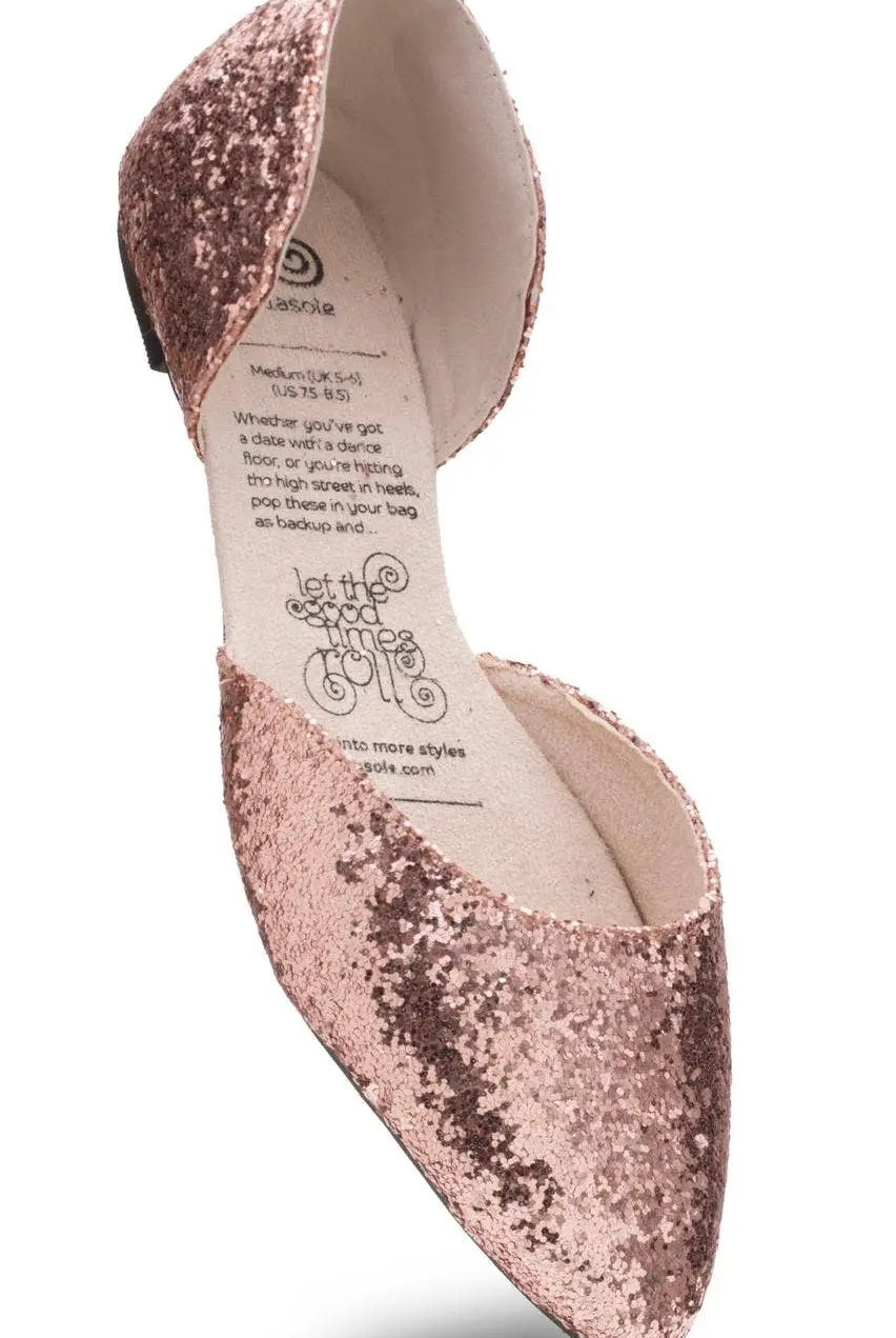 Rollasole Sparkling Rose' Flats - Flats