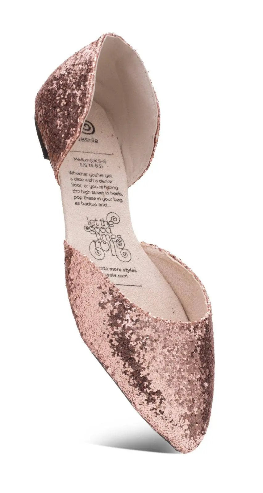 Rollasole Sparkling Rose' Flats - Flats