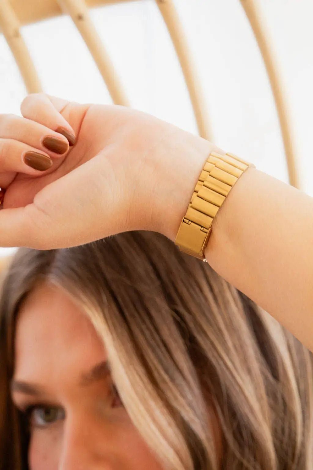 Shop ANDi Gold Luxe Watch Band - Watch Accessories