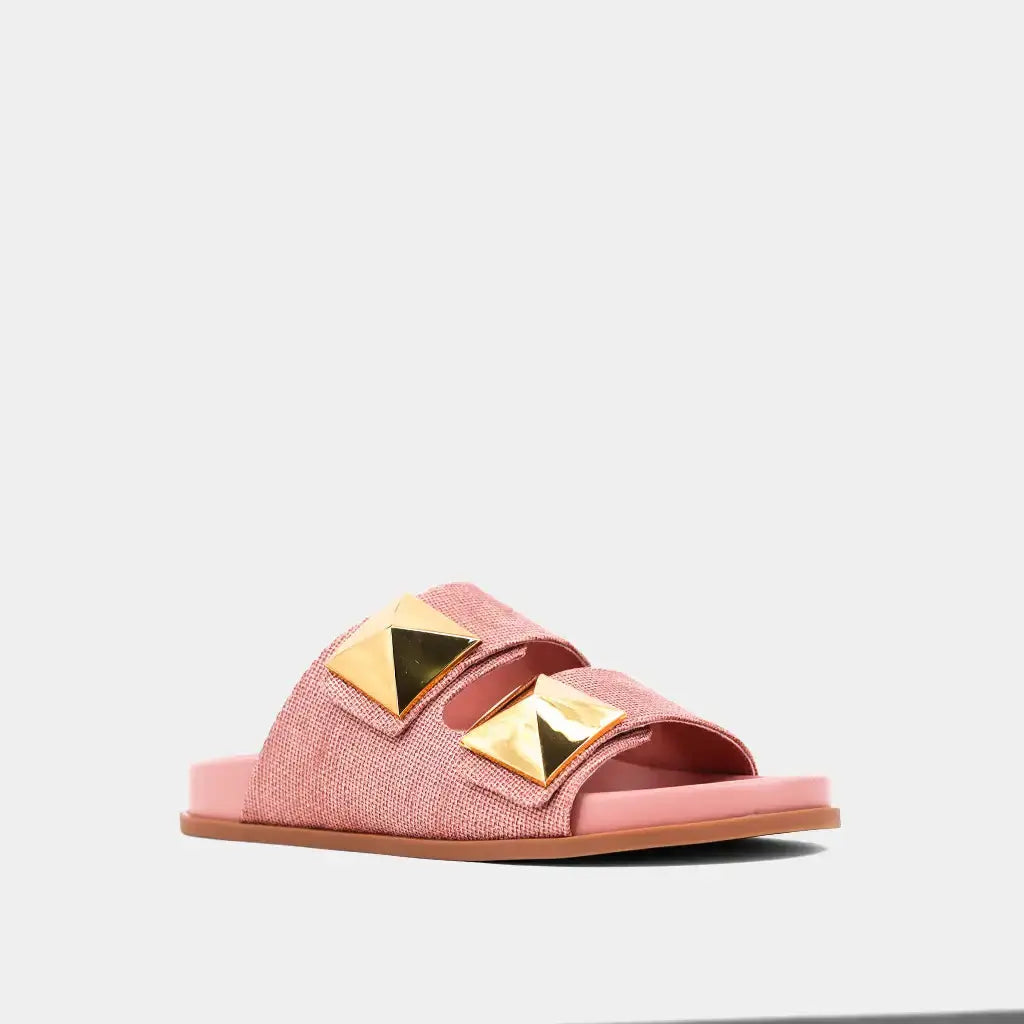 Shu Shop Shu Shop BERNARDA: Woven Blush - Sandals