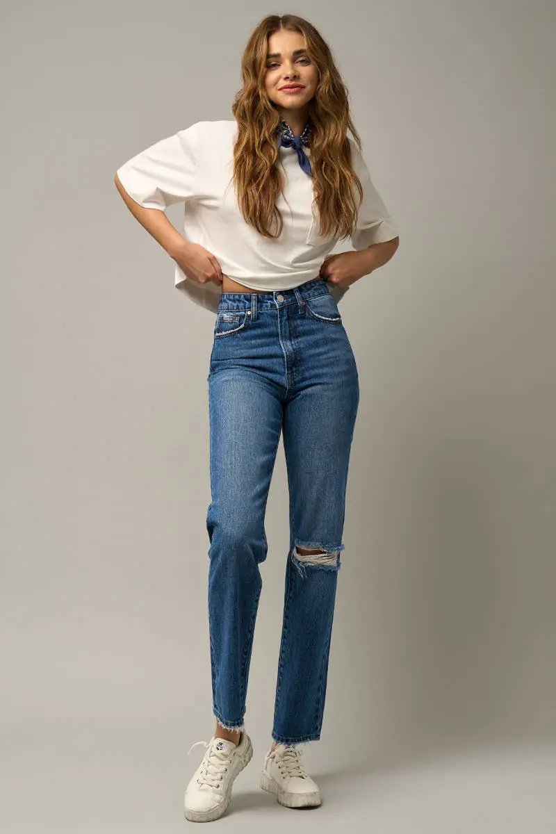 Insane Gene USA The Effortless Edge Straight Jeans - Jeans Jeanss