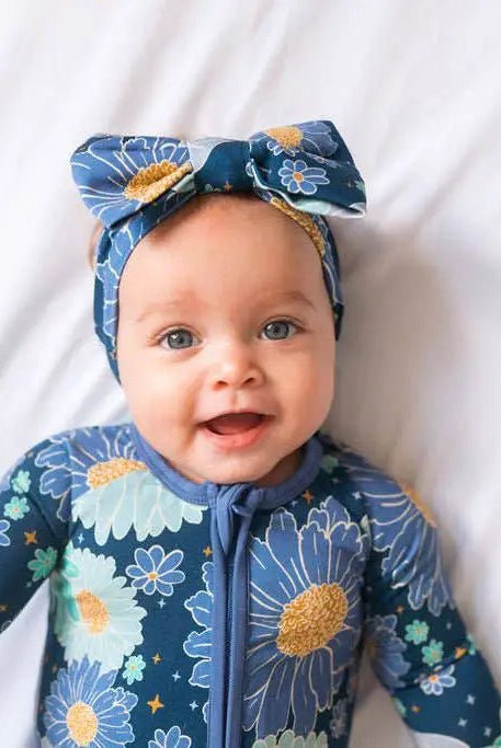 Jammie Session formerly Big Dreams Little Jammies Bluepsie Daisy Romper - Baby One-Pieces