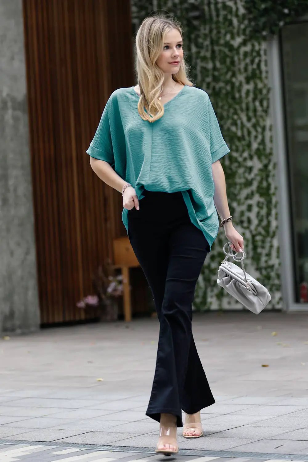 Zenana Zenana Airflow Dolman Short Sleeve Top - Clothing Tops airflow dolman sleeve short sleeve top