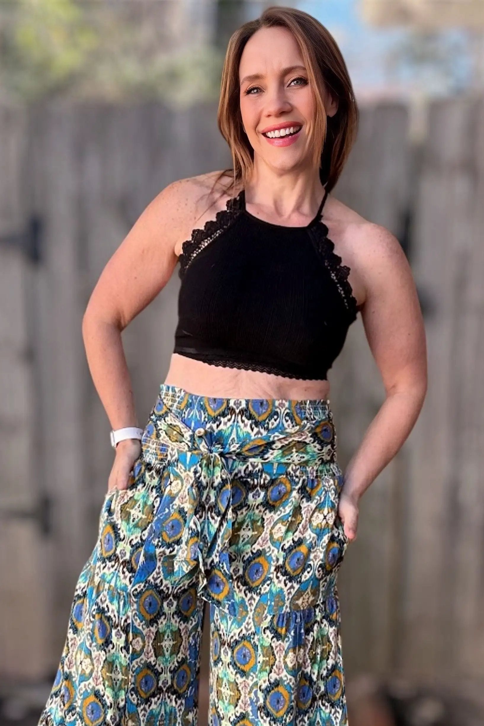 Three Bird Nest Three Bird Nest - Light Of The Moon Crochet Trim Bralette - Black - Camisoles