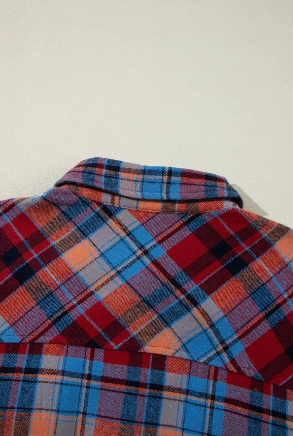 Grateful Threads Boutique Pumpkin Patch Plaid Oversized Flannel - Shirts