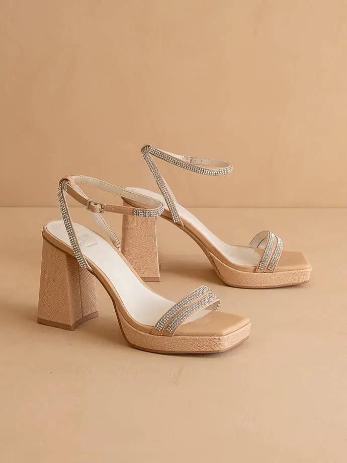 OASIS SOCIETY The Suva Strappy Heel Sandal - Heels