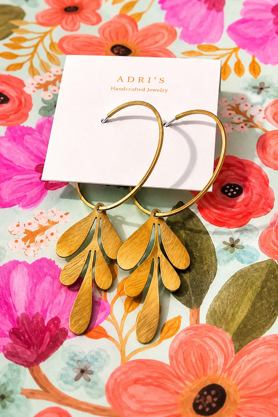 Adri’s The Golden Grove Hoops - Earrings earrings