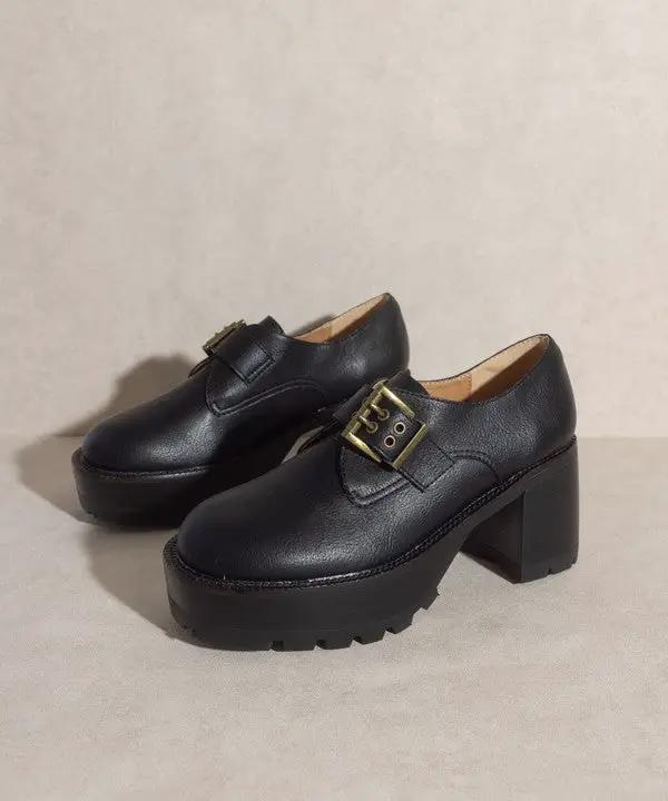 Oasis Society The Sarah Buckled Platform Loafer - Shoes