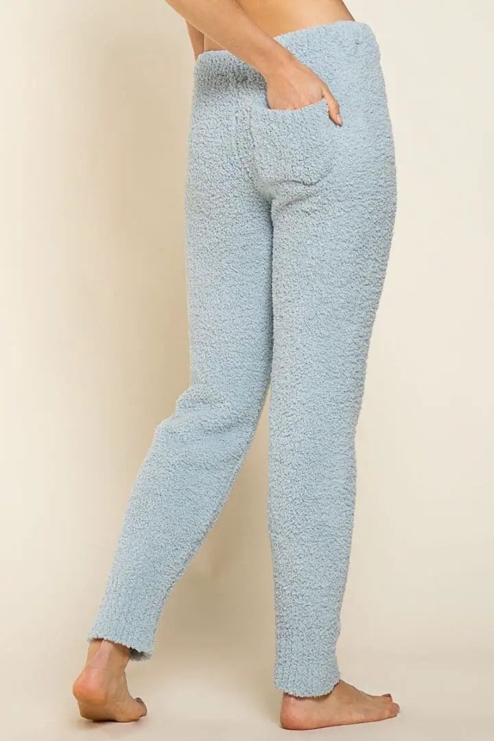 POL Berber Fleece Lounge Pants - Loungewear Bottoms
