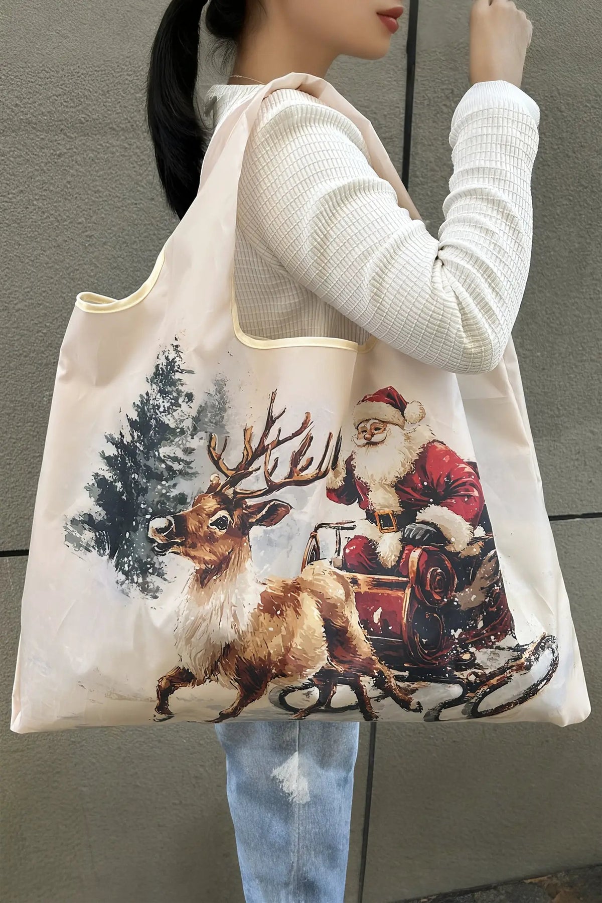 The Riley Shoulder Bag - White — main photo