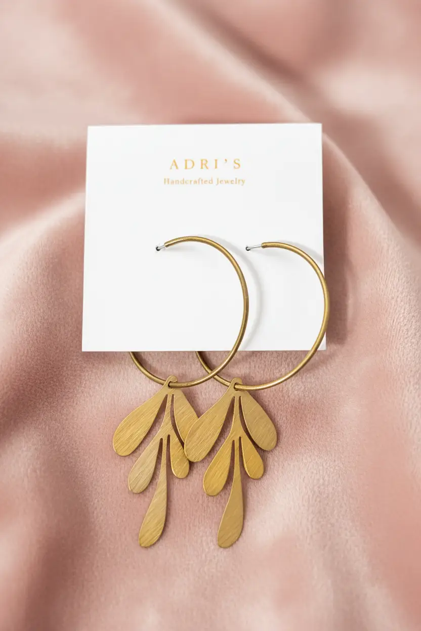 Adri’s The Golden Grove Hoops - Earrings earrings
