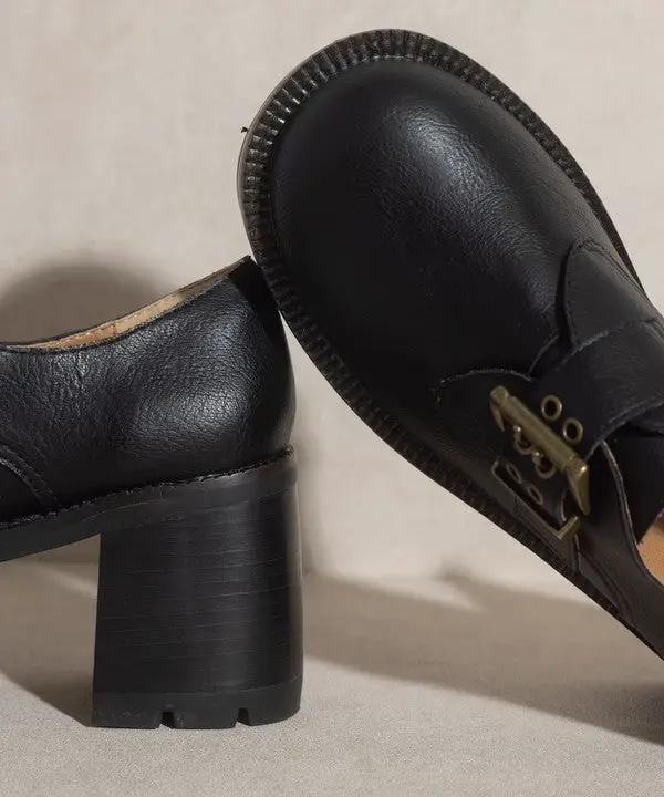 Oasis Society The Sarah Buckled Platform Loafer - Shoes