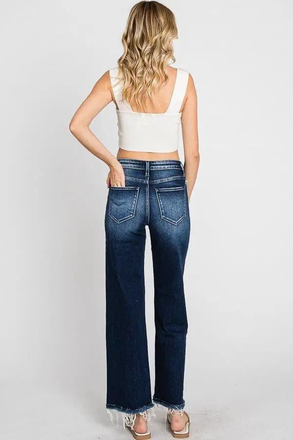 Petra 153 Petra153 Super High Rise Stretch Classic Straight Jeans 712 - Jeans