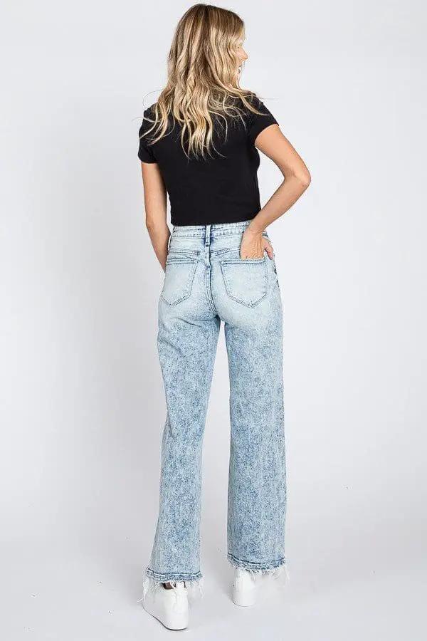 Petra 153 Petra153 Super High Rise Stretch Classic Straight Jeans 724 - Jeans