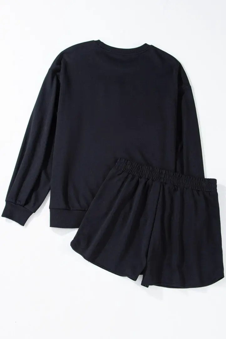 Grateful Threads Boutique Coffee Short Set - Outfit Sets Coffee Short Set