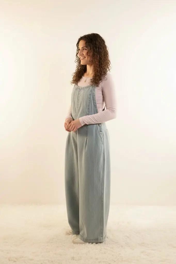 Zenana The Zenana Easygoing Days Wide Leg Overalls - One-Pieces