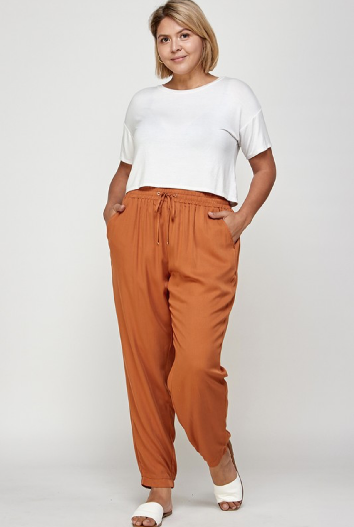 Haute Fox Butter Soft Jogger Pants PLUS - Joggers