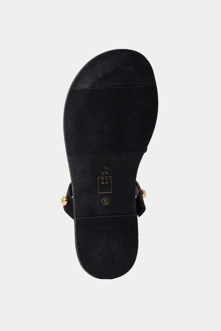 Shu Shop Shu Shop DAPHNE: Black - Sandals