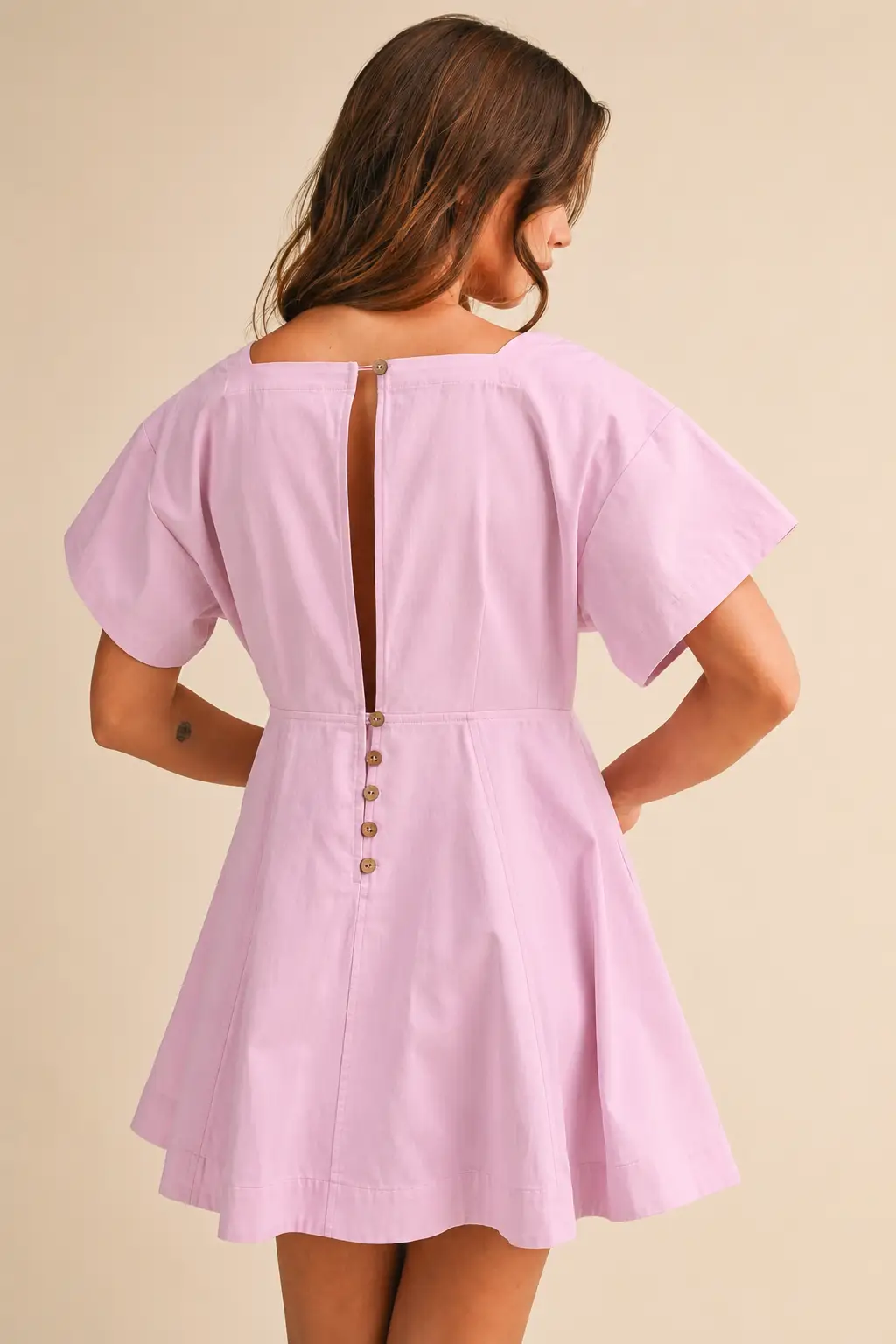 Klesis The Sweet Grace Cotton Mini Dress - Dresses