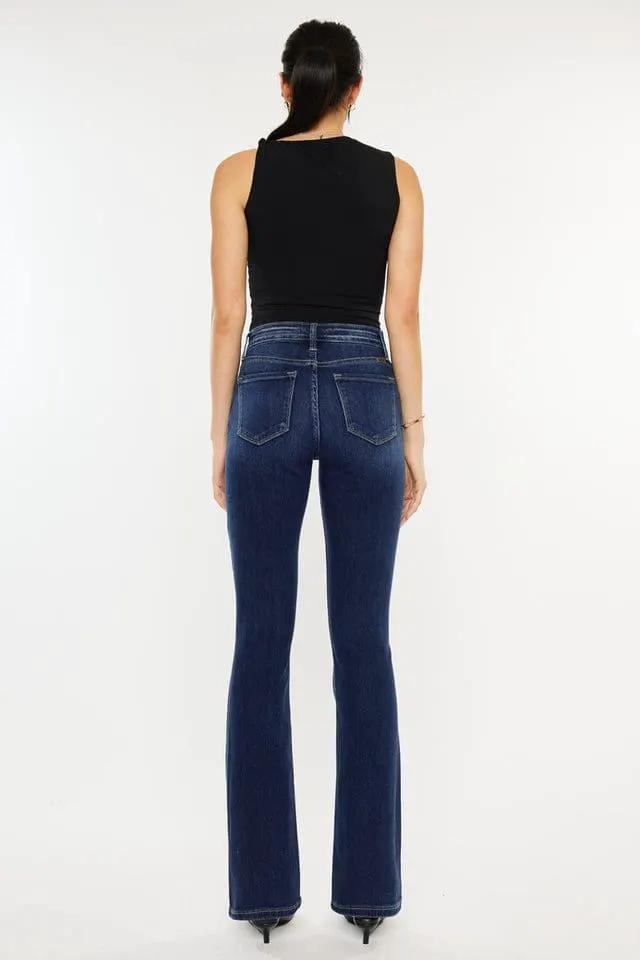 KanCan KanCan “Denver” High Rise Dark Denim Wash Bootcut Denim Jeans - Jeans Dark wash high rise bootcut