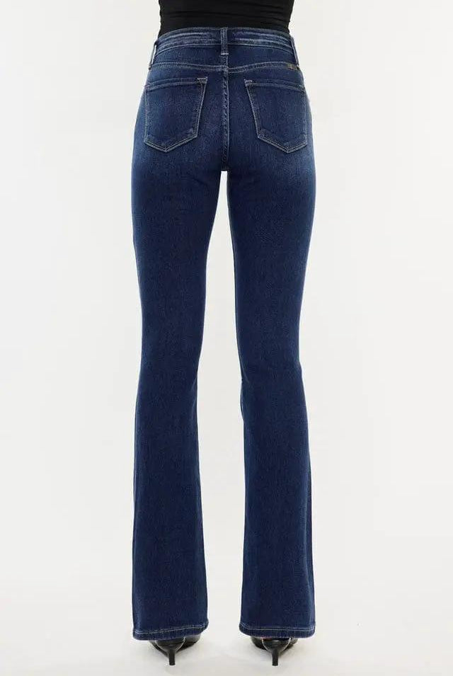 KanCan KanCan “Denver” High Rise Dark Denim Wash Bootcut Denim Jeans - Jeans Dark wash high rise bootcut