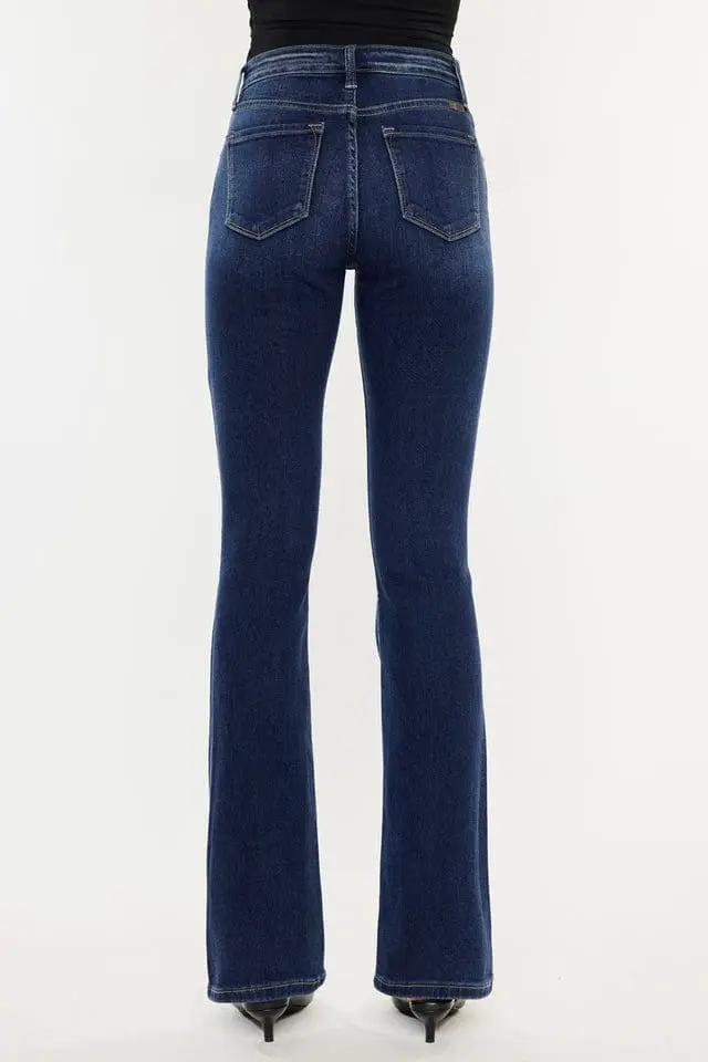 KanCan KanCan “Denver” High Rise Dark Denim Wash Bootcut Denim Jeans - Jeans Dark wash high rise bootcut