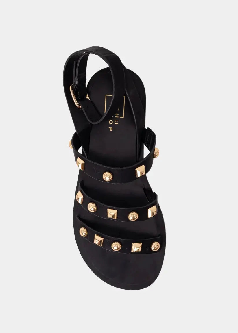 Shu Shop Shu Shop DAPHNE: Black - Sandals