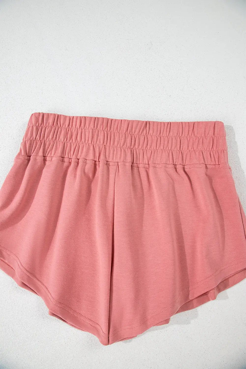 1 the Woman Peach Blossom Cropped Tee & Ruffle High Waist Skort Set - Outfit Sets 2pcs Cropped Tee and Ruffle High Waist Skort Set