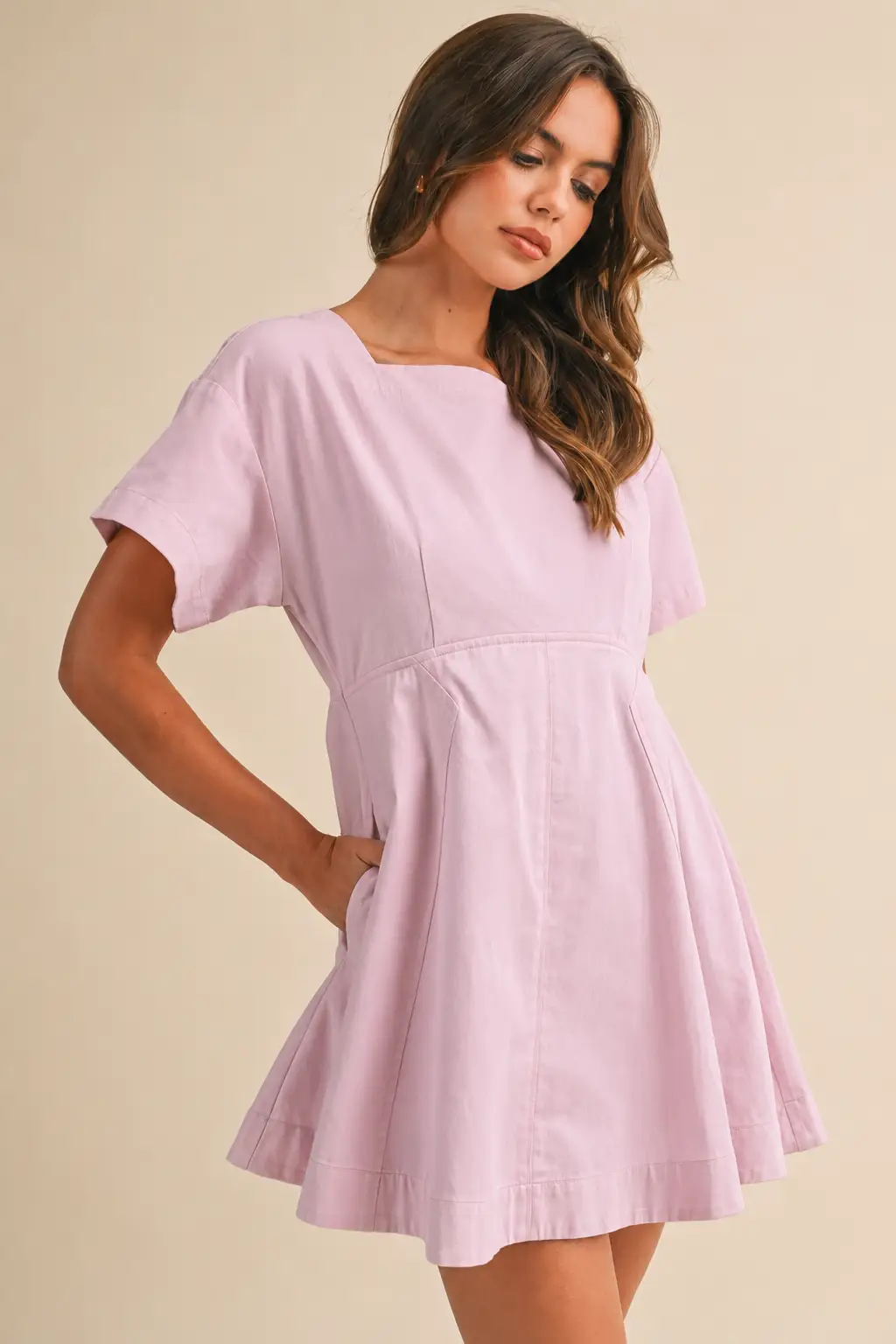 Klesis The Sweet Grace Cotton Mini Dress - Dresses