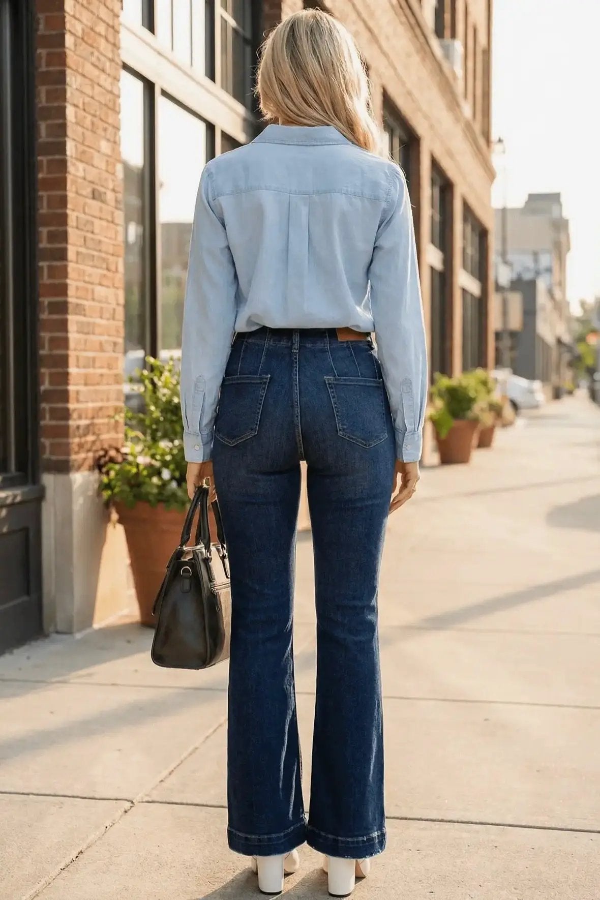 ARTEMIS VINTAGE Artemis Vintage “Curve Authority” Tummy Control + Hip Lifter Modern Flare Jeans - Jeans
