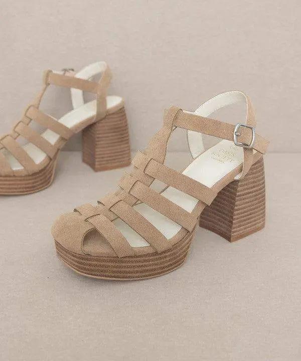 Oasis Society The Hailee Gladiator Heel - Heels