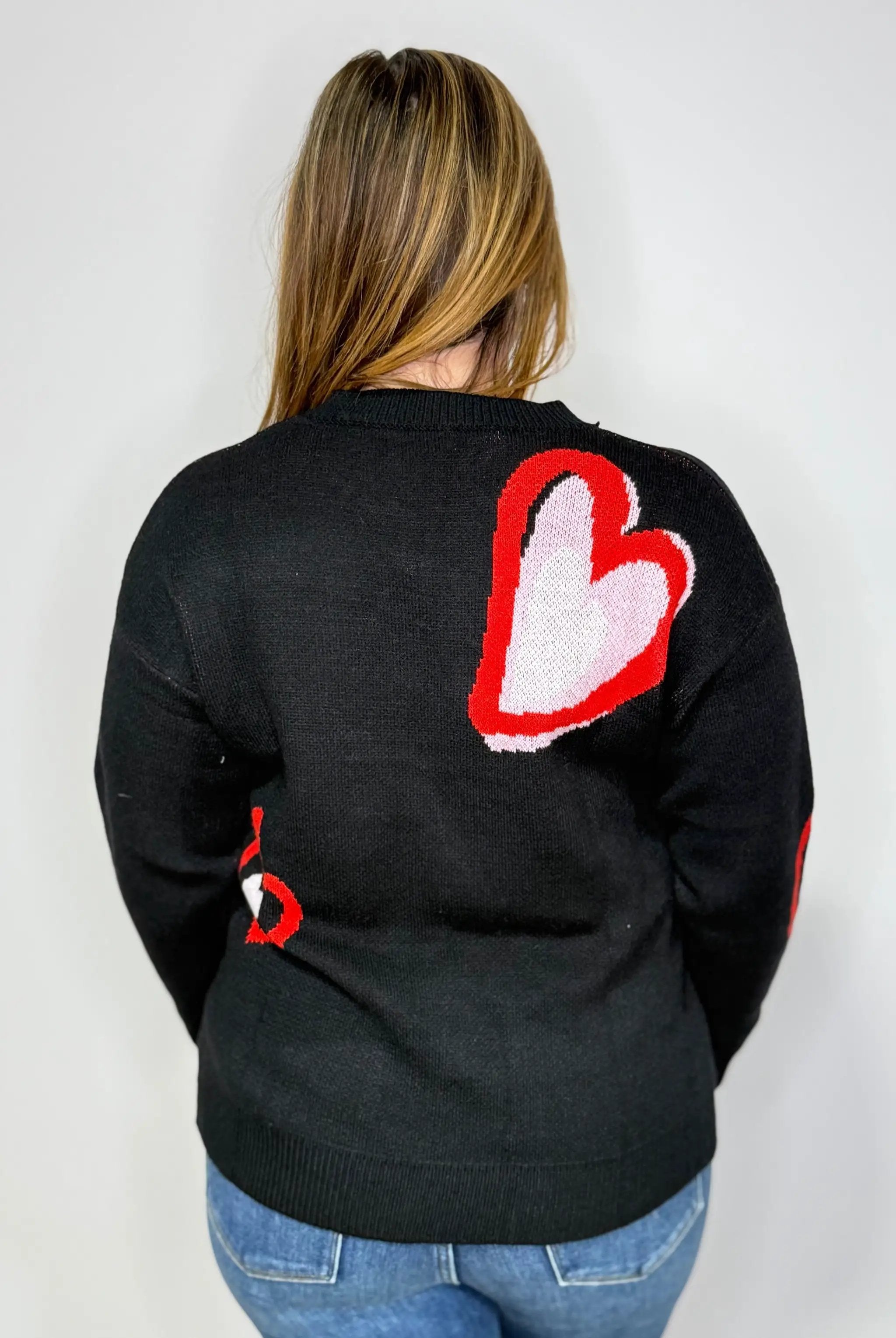 NINEXIS Heartbreaker Valentine Sweater - Sweaters Top