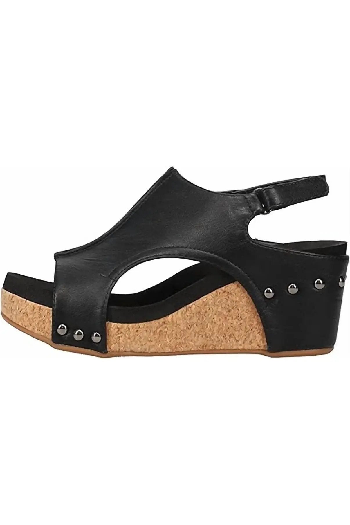Pierre Dumas The Chantel Wedge Sandal by Pierre Dumas - Heels Wedges in shoes