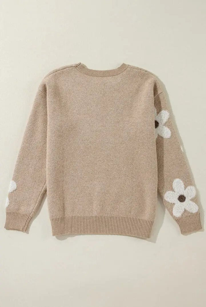 Grateful Threads Boutique Flower Child Sweater - Sweaters