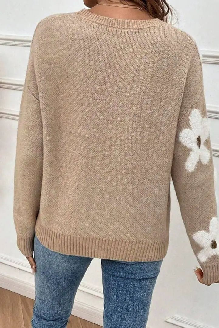 Grateful Threads Boutique Flower Child Sweater - Sweaters